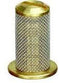 TEEJET TIP STRAINER/CHECK VALVE - 100 MESH / 5 PSI CHECK   BRASS BODY