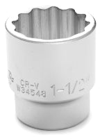 1-1/2 INCH X 12 POINT STANDARD IMPACT SOCKET - 3/4 INCH DRIVE