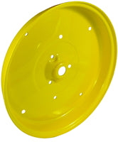 4 INCH X 16 INCH YELLOW WHEEL HALF - 7 HOLE