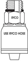 UN O-RING MALE WITH 7/8 INCH THREAD FOR 3/8 INCH HOSE