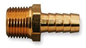 3/8 INCH X 3/8 INCH MNPT X HOSE BARB  BRASS