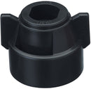 QUICKJET CAP FOR ROUND BODY SPRAY TIPS - BLACK    REPLACES CP25597 / 25598 SERIES