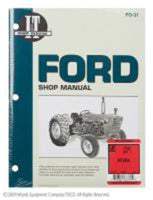 SHOP MANUAL FOR FORD TRACTOR