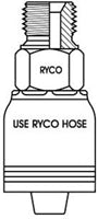 BSPP MALE FOR 2 INCH HOSE