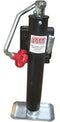 10" LIFT X 2,000 LB, TOP WIND, SWIVEL MOUNT JACK, ROUND TUBE JACK