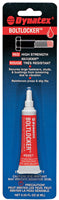 RED THREAD LOCK - HIGH STRENGTH - 6 ML CARDED TUBE