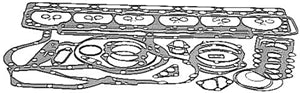 Conversion Gasket Set - With Crankshaft Seals, Case