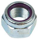 NYLON LOCK NUT 1-1/8 INCH ZINC