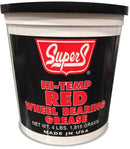 4 LB. SUPER S HI-TEMP RED LITHIUM NLGI