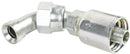 43 SERIES - 1/2 INCH HOSE X 7/8 INCH X 14 7/8 INCH X 14 JIC FEMALE ELBOW - 90 SWIVEL - Quality Farm Supply